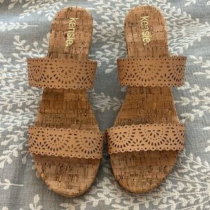 Never worn Kenzie cork wedges